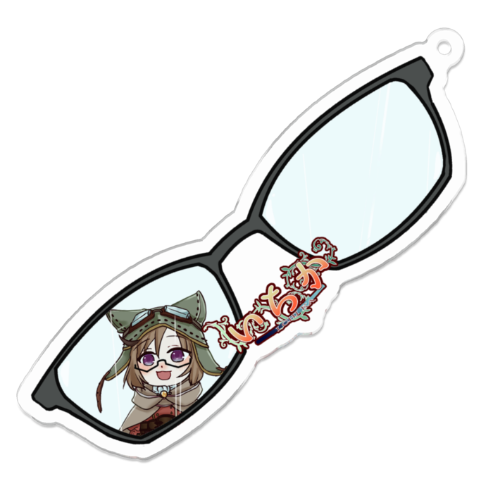 アクリルキーホルダー 【黒】