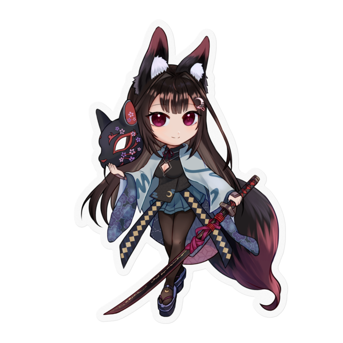 ステッカー - 100 x 100 (mm)