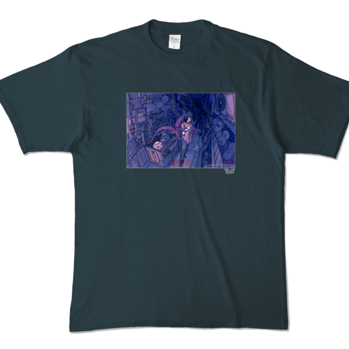 カラーTシャツ - XL - デニム (濃色)