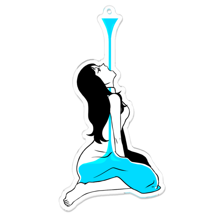 アクリルキーホルダー - 100 x 100 (mm)