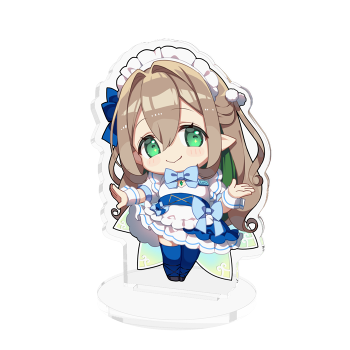 翠玉エメラ　アクリルフィギュア - 70x70mm