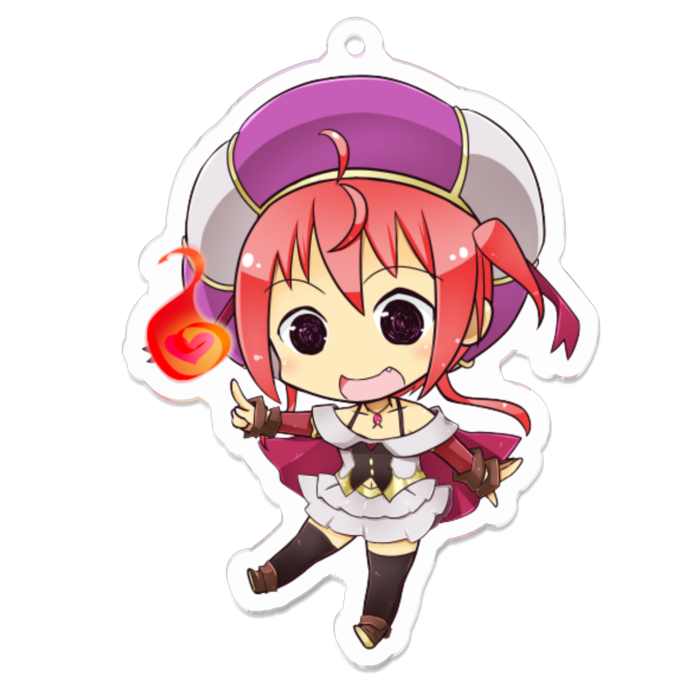 アクリルキーホルダー - 70 x 70 (mm)