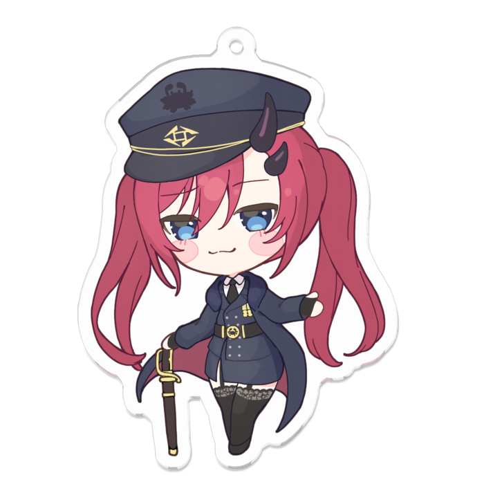 アクリルキーホルダー - 70 x 70 (mm)