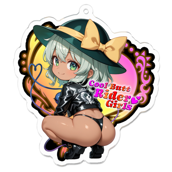 アクリルキーホルダー - 70 x 70 (mm)