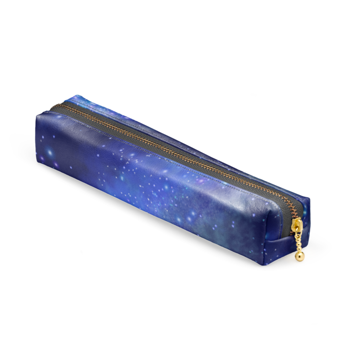 ペンケース - 20 x 4 x 4cm - ブラック