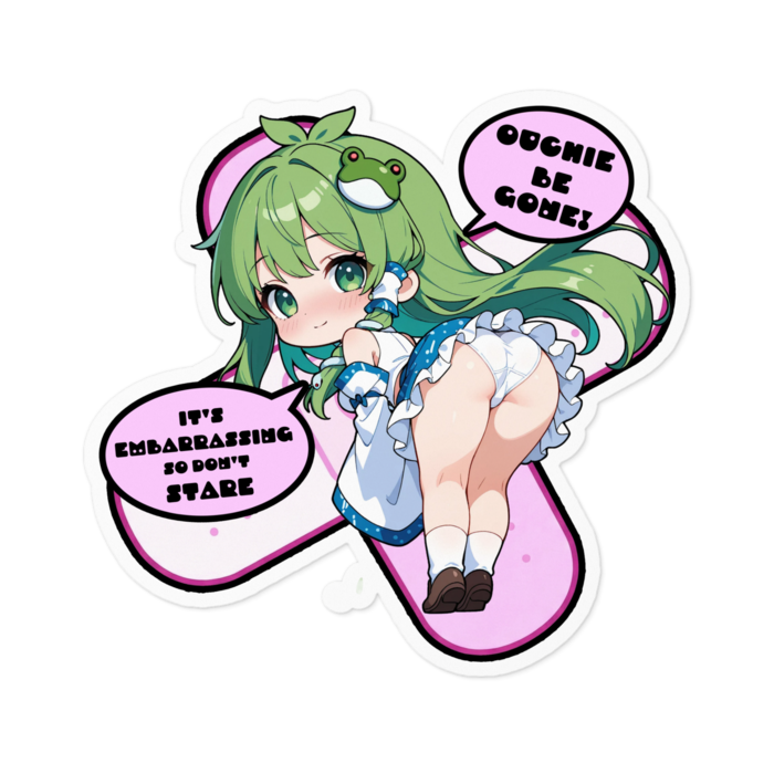 ステッカー - 100 x 100 (mm)