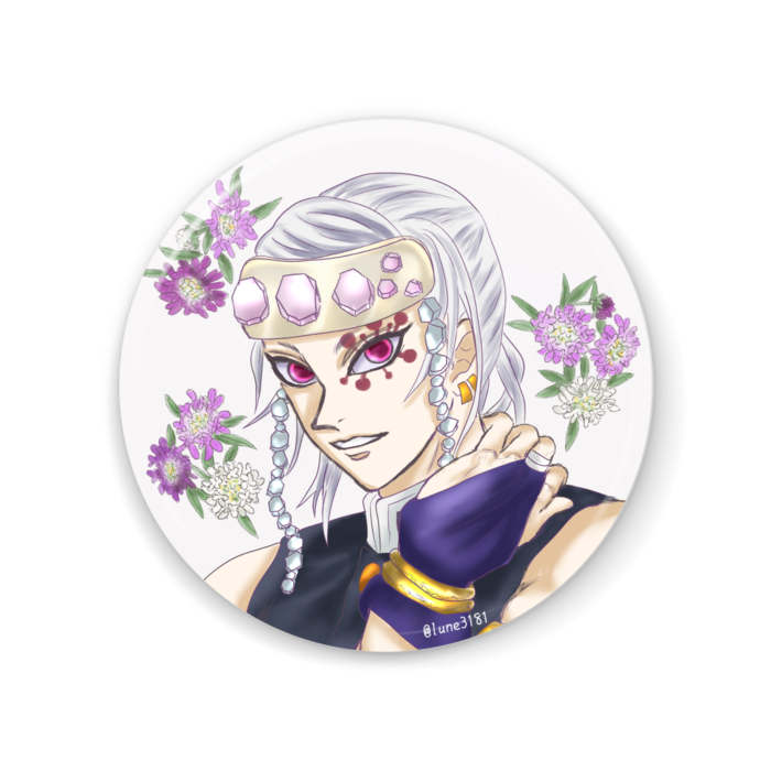 宇髄天元 缶ミラー 花言葉シリーズ 月音 Booth