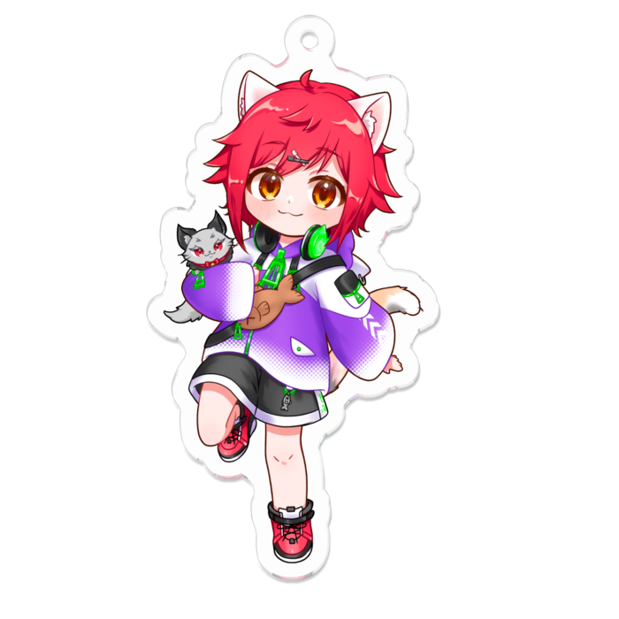 アクリルキーホルダー - 70 x 70 (mm)
