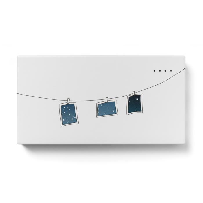 モバイルバッテリー - 123 x 65 (mm)