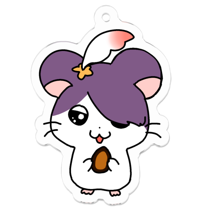 アクリルキーホルダー - 50 x 50 (mm)