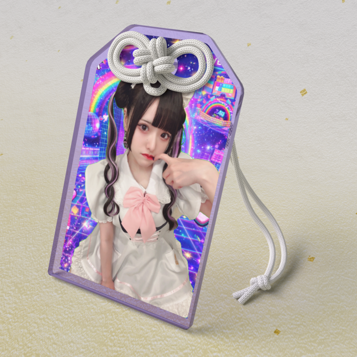 アクリルお守り - 50 × 80mm