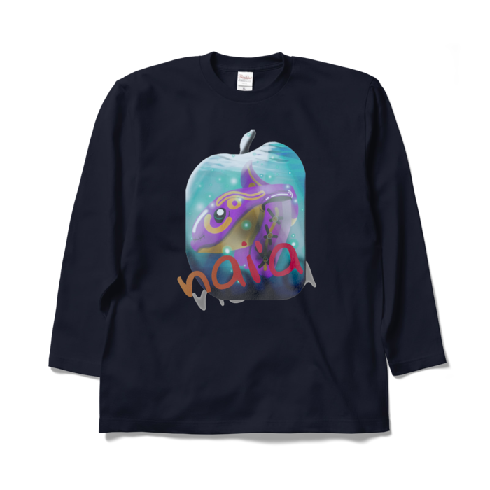 ロングスリーブTシャツ - XL - ネイビー