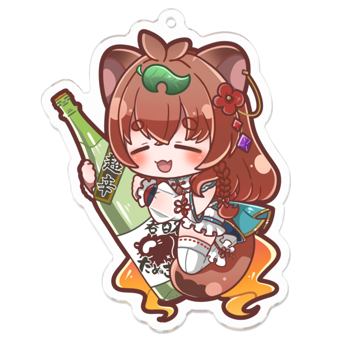 アクリルキーホルダー - 70 x 70 (mm)