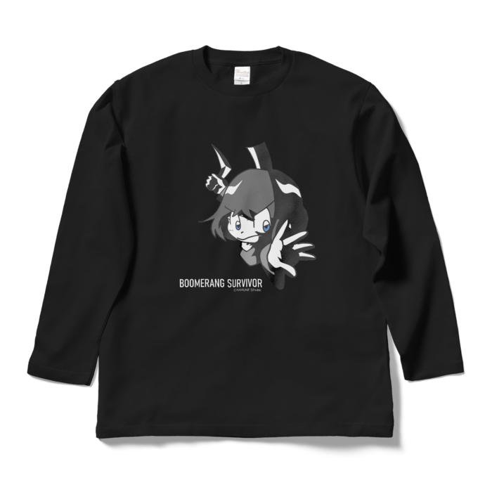 ロングスリーブTシャツ - L - ブラック