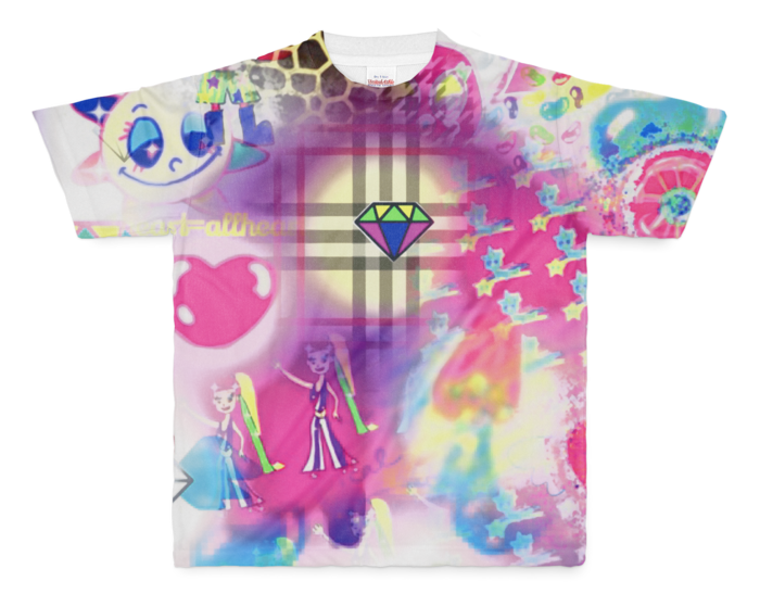 フルグラフィックTシャツ - M - 正面印刷のみ