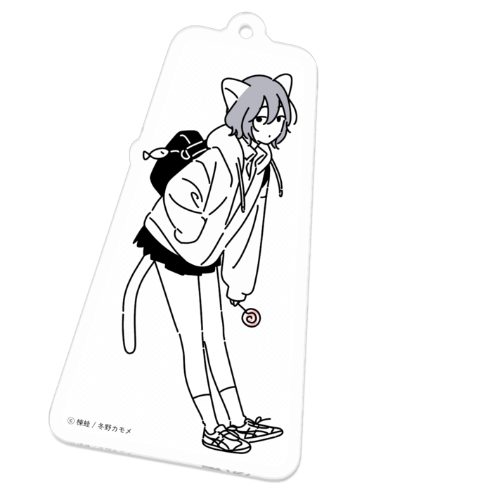 アクリルキーホルダー（コーティング） - 70 x 70 (mm)