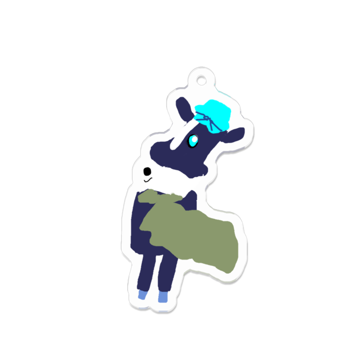 アクリルキーホルダー - 70 x 70 (mm)