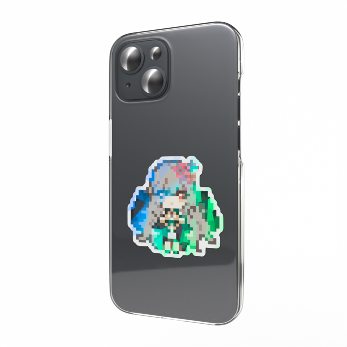 ホログラムスマホステッカー - 縦