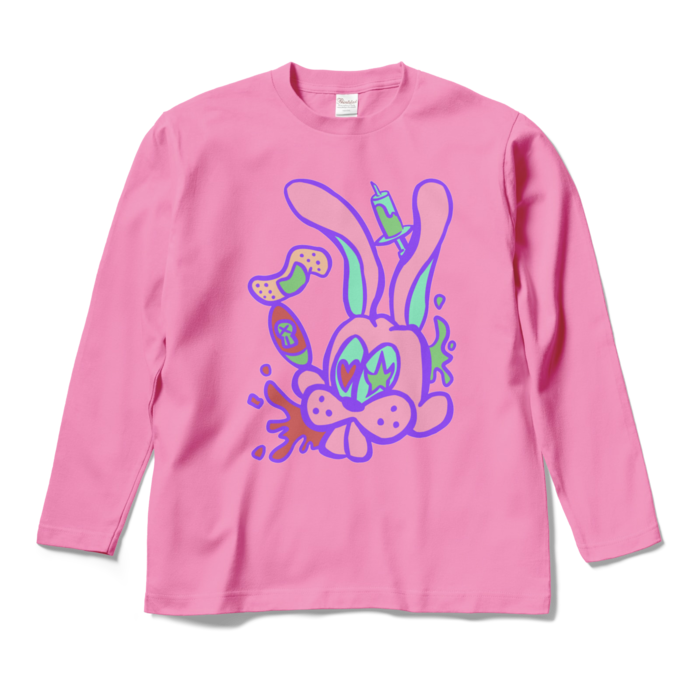 ロングスリーブTシャツ - M - ピンク