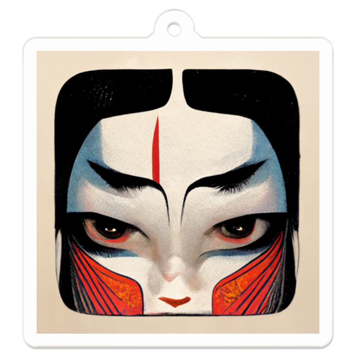 アクリルキーホルダー - 50 x 50 (mm)