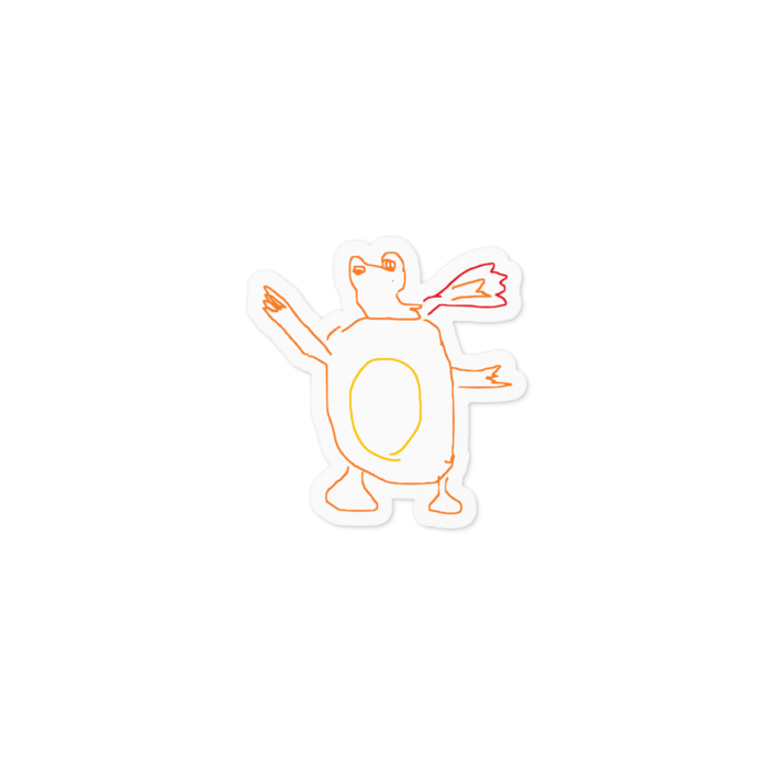 ステッカー - 100 x 100 (mm)