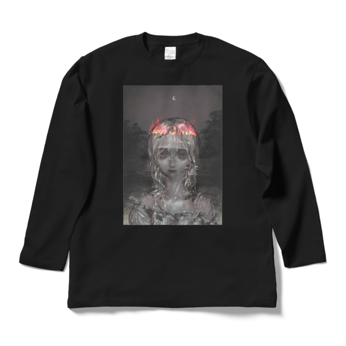 ロングスリーブTシャツ - L - ブラック