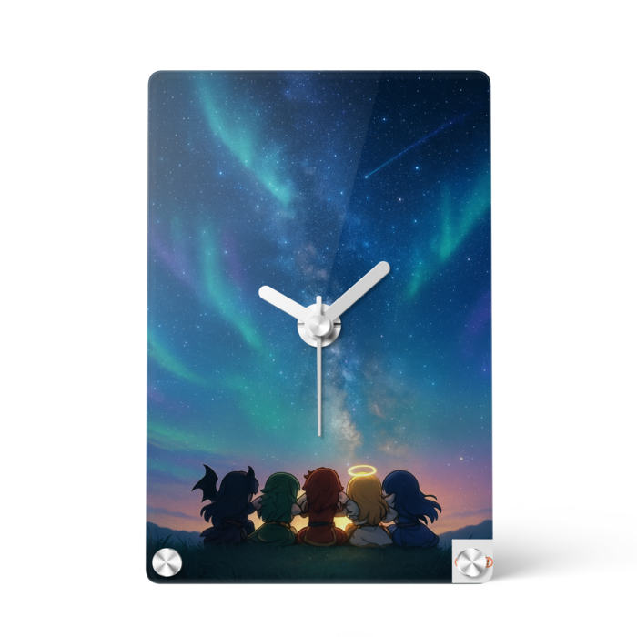 アクリル時計 - 100x148mm(2)