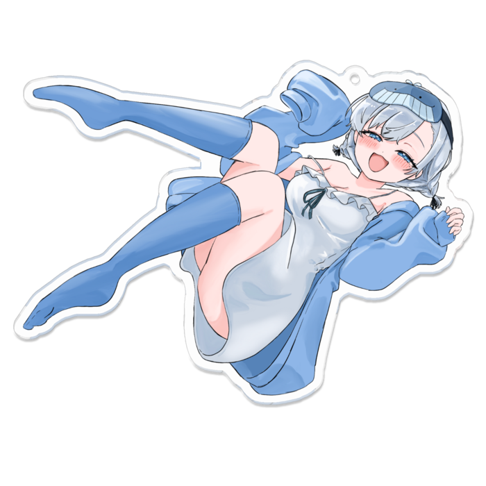 アクリルキーホルダー - 100 x 100 (mm)