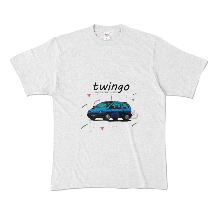 カラーTシャツ - XL - アッシュ (淡色)