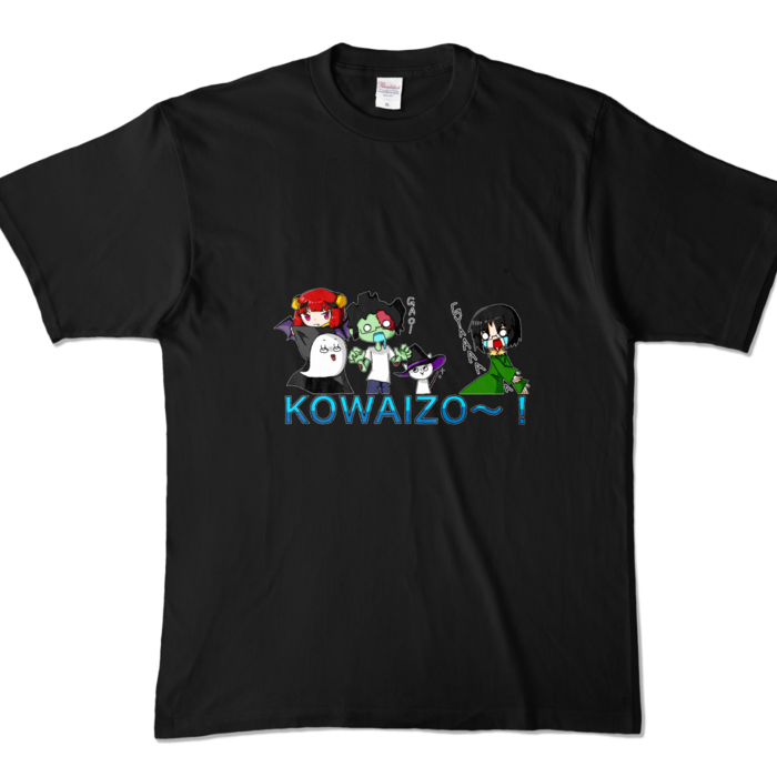 カラーTシャツ - XL - ブラック (濃色)