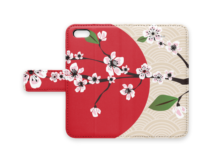 手帳型iPhoneケース - iPhone 5 / 5s / SE - ストラップ穴 なし