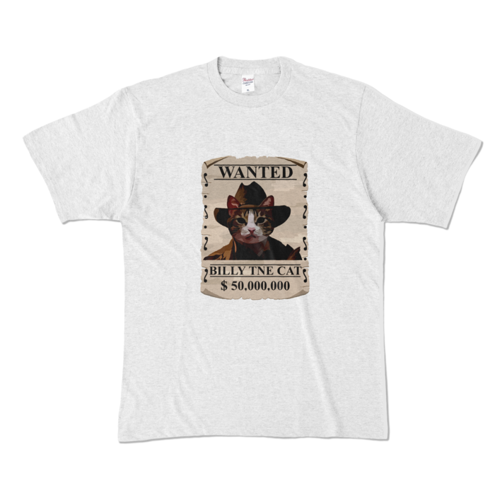 カラーTシャツ - XL - アッシュ (淡色)