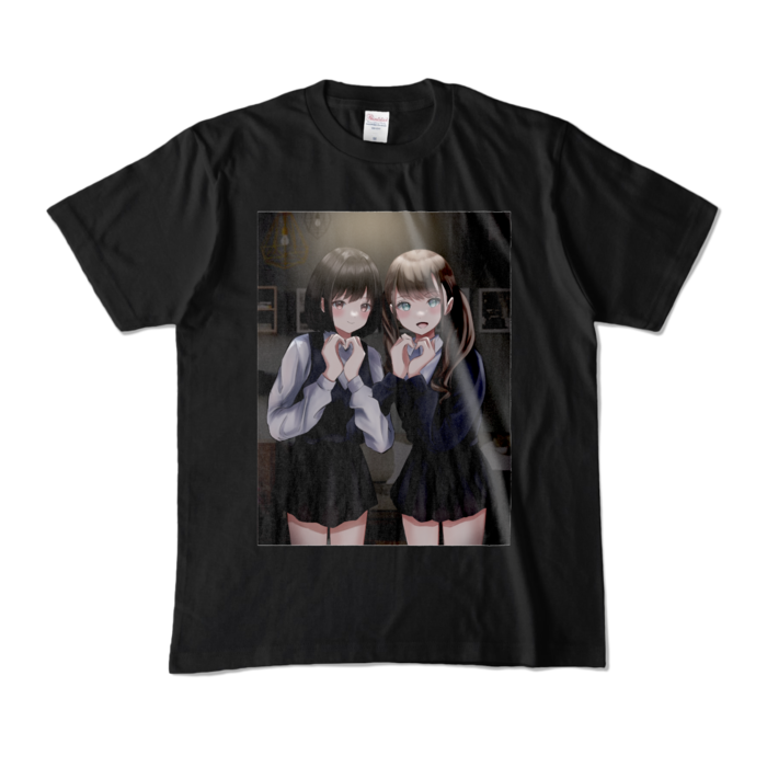 カラーTシャツ - M - ブラック (濃色)