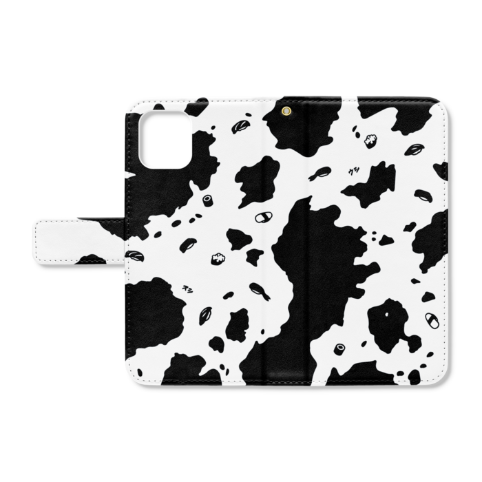 手帳型iPhoneケース - iPhone11 - ストラップ穴 あり