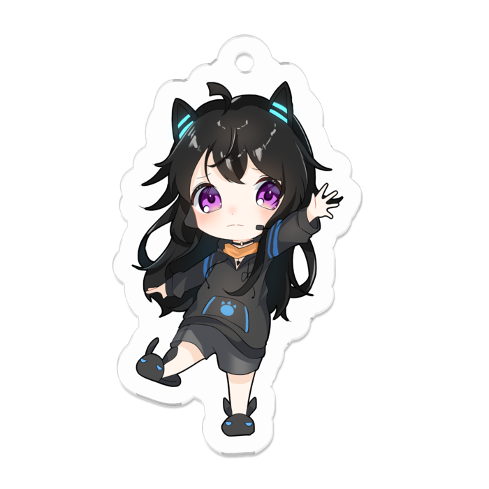 アクリルキーホルダー - 50 x 50 (mm)(1)