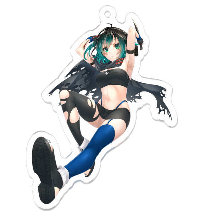 アクリルキーホルダー - 70 x 70 (mm)