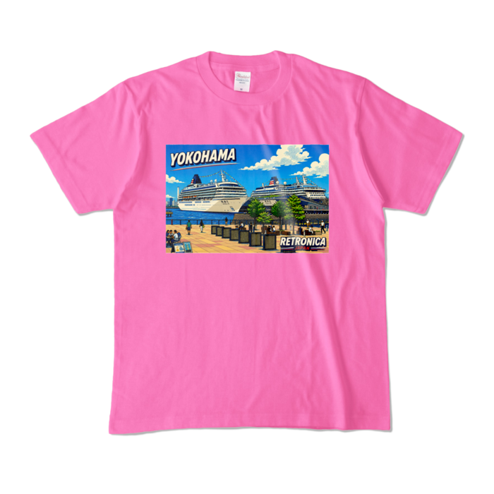 カラーTシャツ - M - ピンク (濃色)