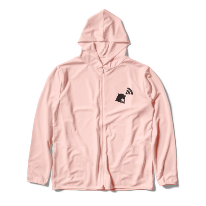 ジップパーカー - XL - ライトピンク