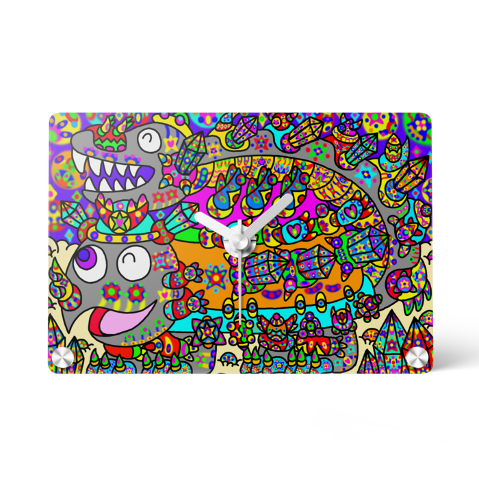 アクリル時計 - 148x100mm