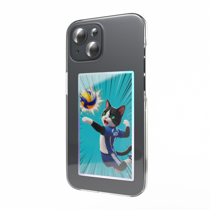 オーロラスマホステッカー - 縦