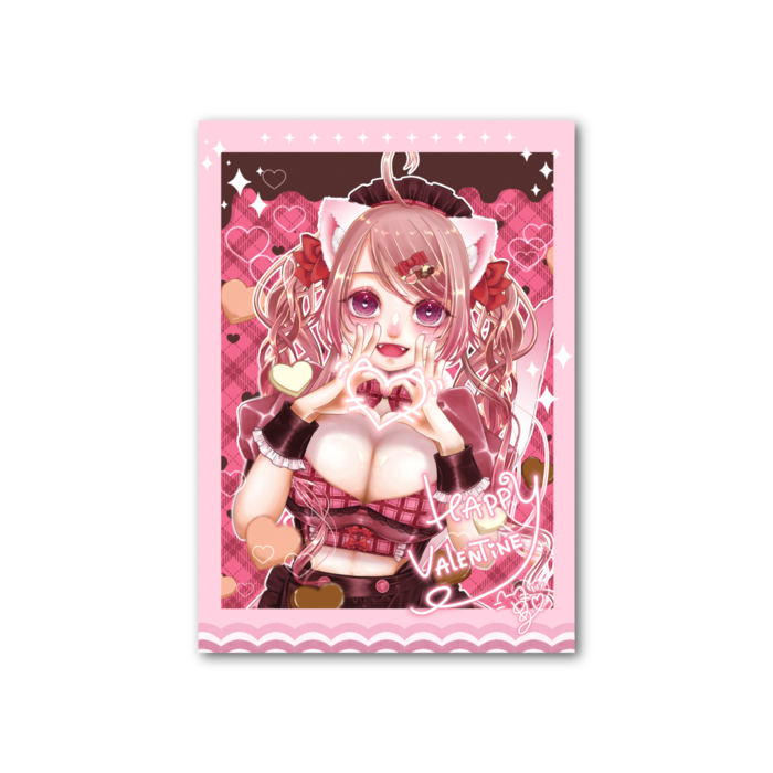 フォト風カード / バレンタインver