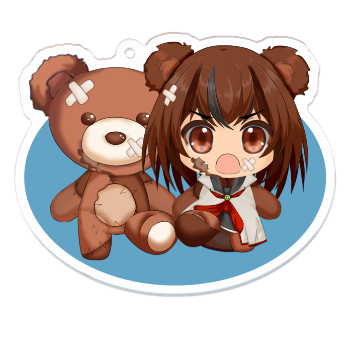 アクリルキーホルダー - 70 x 70 (mm)