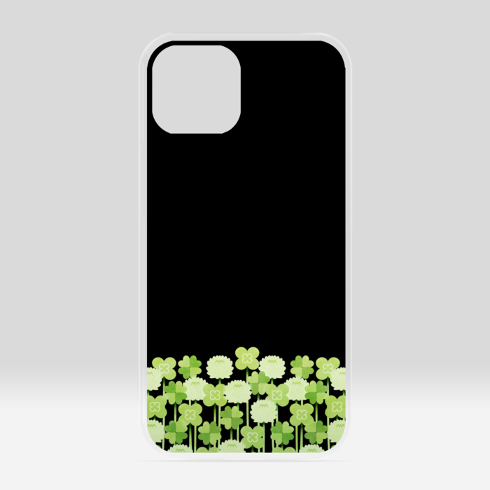 クリアiPhoneケース　黒色　iPhone 13