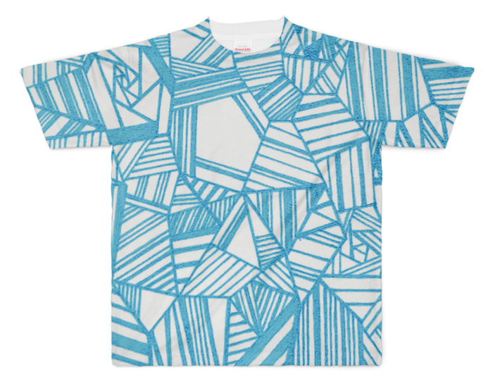 フルグラフィックTシャツ - XL - 両面印刷