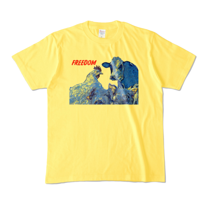 カラーTシャツ - M - イエロー (濃色)