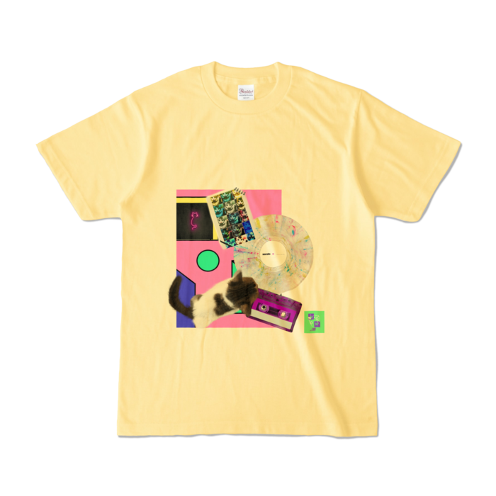 カラーTシャツ - S - ライトイエロー (淡色)