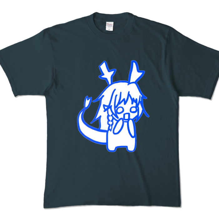 カラーTシャツ - XL - デニム (濃色)