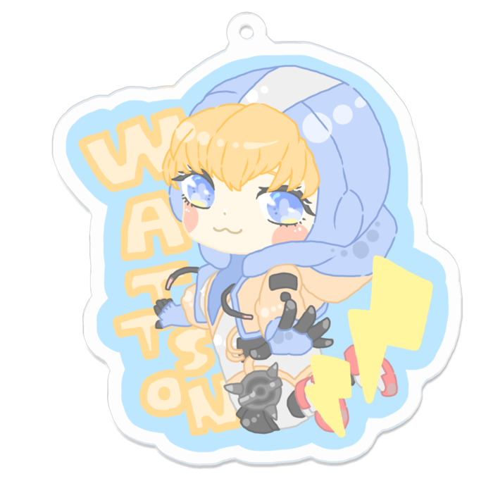 アクリルキーホルダー - 70 x 70 (mm)