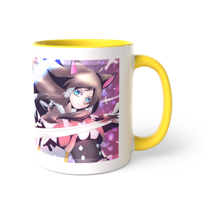 ツートンカラーマグカップ - 直径 8.2cm / 高さ 9.5cm