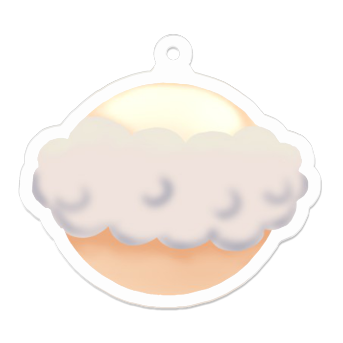 アクリルキーホルダー - 50 x 50 (mm)